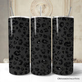 Glitter Leopard Print 20oz Tumbler