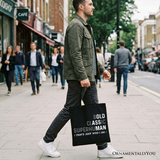 Bold Classic Superhuman Canvas Tote Bag