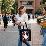 Teacher Goose Canvas Tote Bag