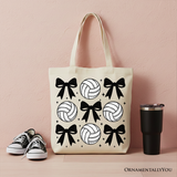 Volleyball Canvas Tote Bag