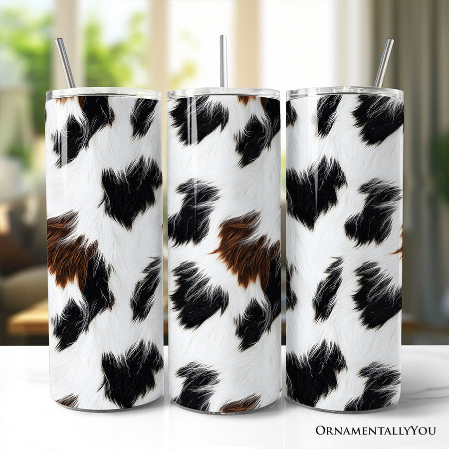 Cowhide Fur Print 20oz Tumbler