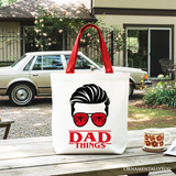 Dad Things Canvas Tote Bag