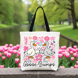 Goose Bumps Canvas Tote Bag