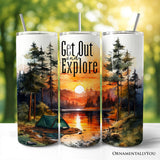 Get Out And Explore 20oz Tumbler
