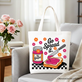 Go Spread It The Gospel Canvas Tote Bag