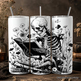Reading Skeleton 20oz Tumbler