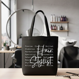Hair Stylist Definition Canvas Tote Bag