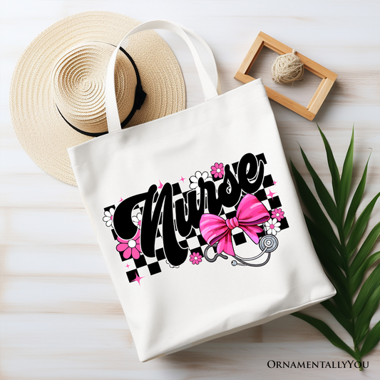 Nurse Canvas Tote Bag
