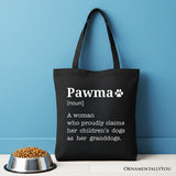 Pawma Definition Canvas Tote Bag