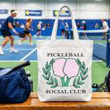 Pickleball Social Club Tote Bag