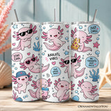 Axolotl Vibes 20oz Tumbler
