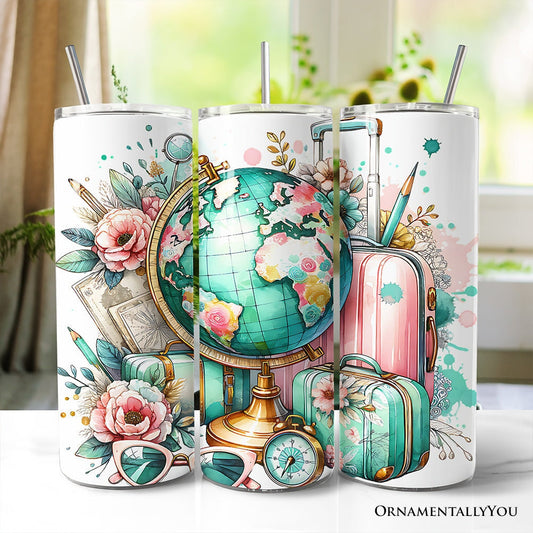 Wanderlust Girl 20oz Tumbler