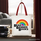 Read Banned Books Canvas Tote Bag