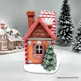 Winter Magic Gingerbread House With LED Lights Figurine