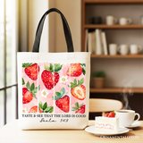 See That The Lord Is Good Canvas Tote Bag