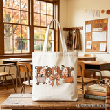 Teacher Canvas Tote Bag