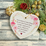 From the Bottom of My Heart Ornament