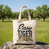 Easy Tiger Canvas Tote Bag
