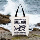 Makes You Stronger Canvas Tote Bag