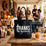 Happy Thanksgiving Canvas Tote Bag