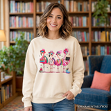 Back to School Flamingo Sweatshirt