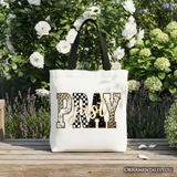 Just Pray Canvas Tote Bag