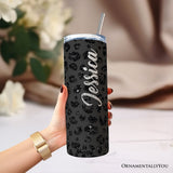 Glitter Leopard Print 20oz Tumbler
