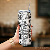 Soccer Ball 20oz Tumbler