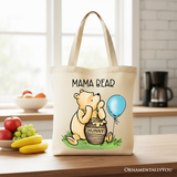 Mama Bear Canvas Tote Bag
