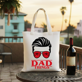 Dad Things Canvas Tote Bag