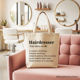Hairdresser Definition Canvas Tote Bag