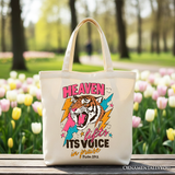 Heaven Lifts Its Voice In Praise Tote Bag