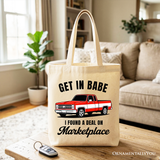I Found A Deal On Marketplace Canvas Tote Bag