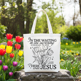 There Was Jesus Canvas Tote Bag