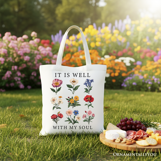 It Is Well With My Soul Tote Bag