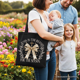 Jesus Is The Reason Canvas Tote Bag