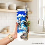 Kawaii Cat Kaiju City Destroyer 20oz Tumbler