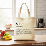 Mom Definition Canvas Tote Bag