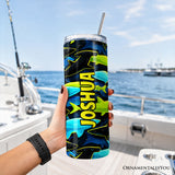 Neon Shark 20oz Tumbler