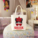 Sister Things Canvas Tote Bag