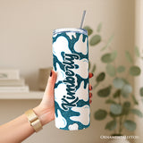 Glittered Tooth 20oz Tumbler