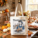 Thanksgiving Family Dysfunction Canvas Tote Bag