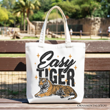 Easy Tiger Canvas Tote Bag