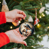 Mary And Jesus Ceramic Ornament