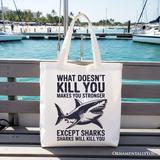 Makes You Stronger Canvas Tote Bag