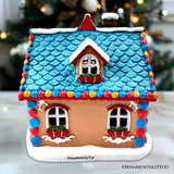 Gingerbread House LED Lights Figurine