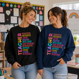Teacher Fleece Sweatshirt