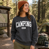 Camping Mode Fleece Sweatshirt