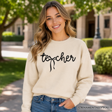 Teacher Bow Sweatshirt