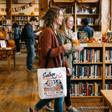 Salem Book Club Canvas Tote Bag